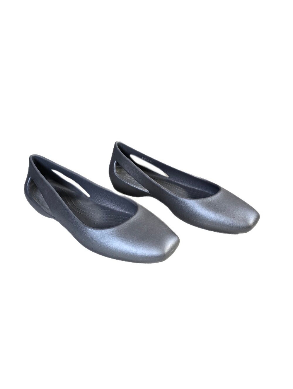 Crocs Sloane Ballet Flats Women's Size 11 Gray Slip On Comfort Shoes Casual NWOT